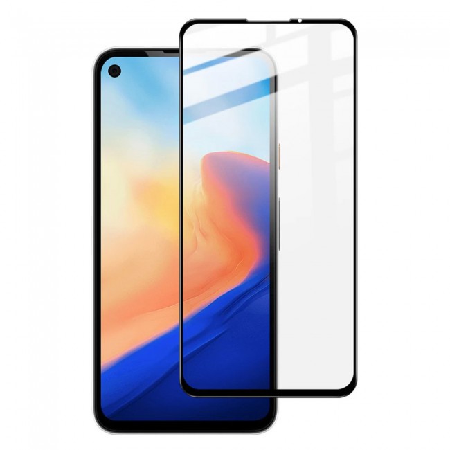Google Pixel 5 Tempered 3D Screen Protector Ultimate Margoun - Black Frame