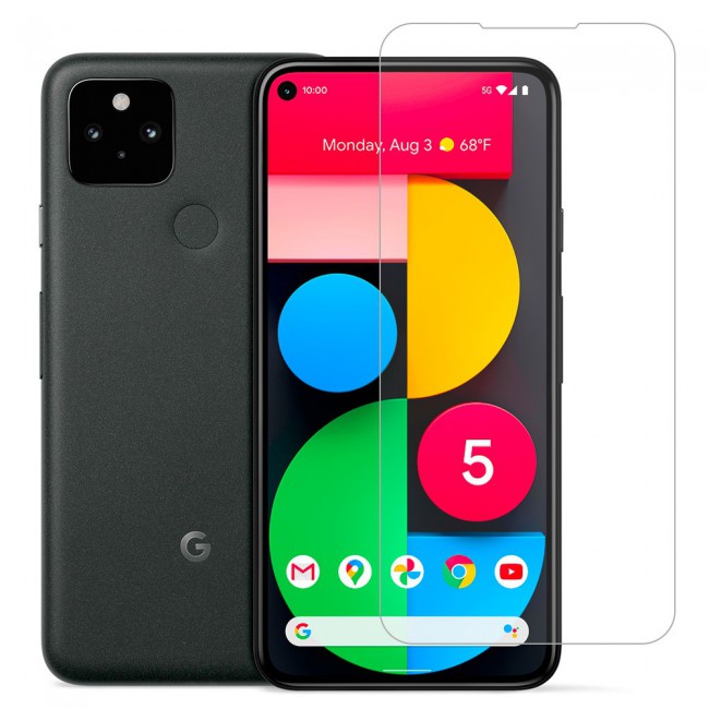 Google Pixel 5 Tempered Screen Protector Super Shieldz Margoun 2Pack Clear 