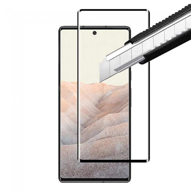 Google Pixel 6 Pro Tempered 3D Screen Protector Ultimate Margoun - Black Frame