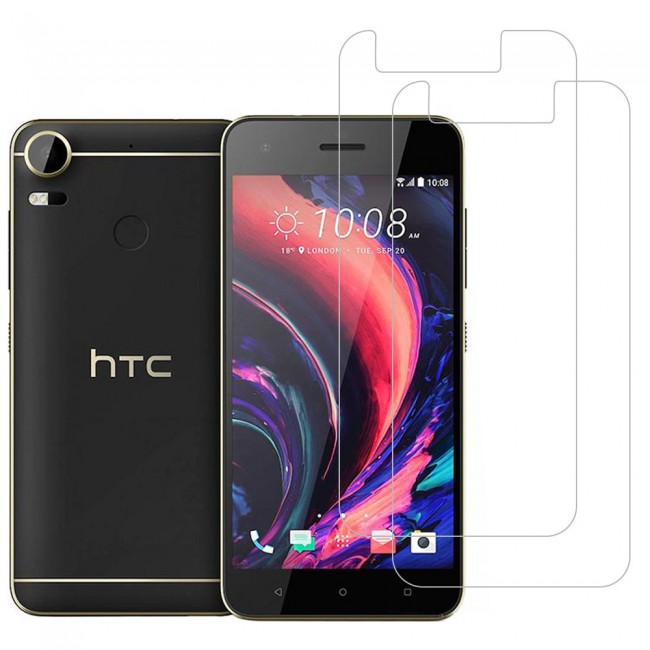 HTC Desire 10 Pro Screen Protector Glass 2-Pack Max Shieldz
