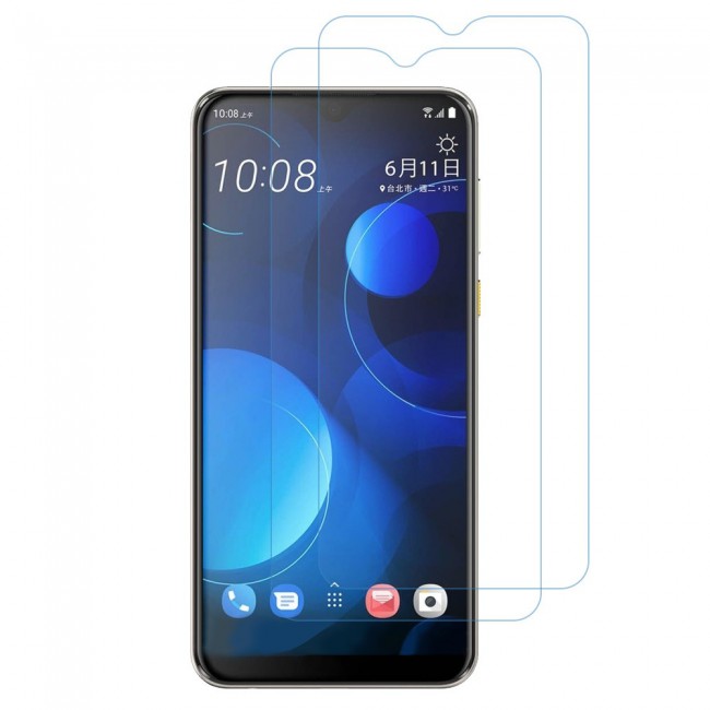 HTC Desire 19 Plus Glass 2 Pack Super Shieldz Margoun- Clear