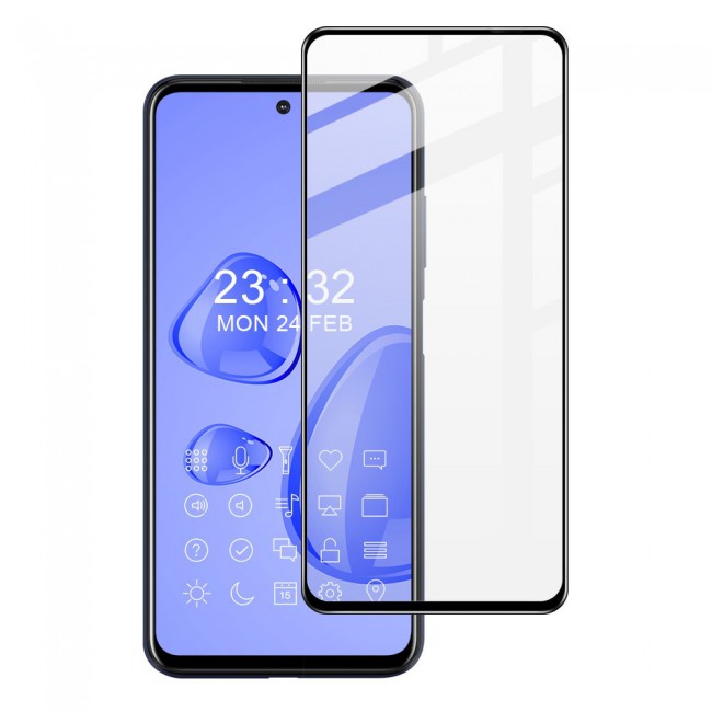 HTC Desire 21 Pro 5G Tempered Glass 3D Ultimate by Margoun - Side Black