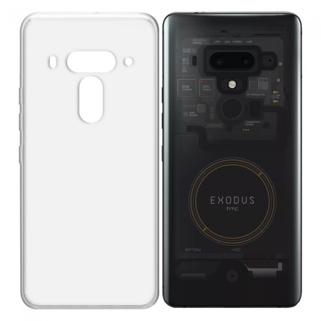 HTC Exodus 1 Cover TPU Super Shieldz Margoun - Clear