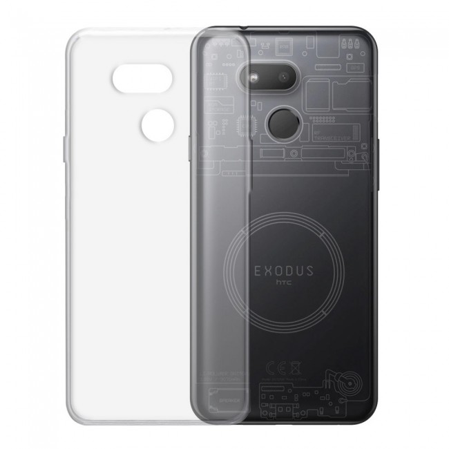 HTC Exodus 1s Cover TPU Super Shieldz Margoun - Clear