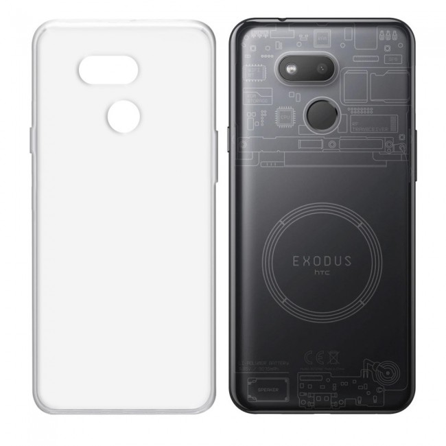 HTC Exodus 1s Cover TPU Super Shieldz Margoun - Clear