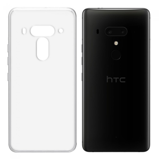 HTC U12 Plus Cover TPU Super Shieldz Margoun - Clear