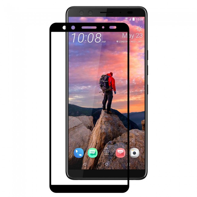 HTC U12 Plus Tempered Glass 3D Ultimate Margoun - Black Frame