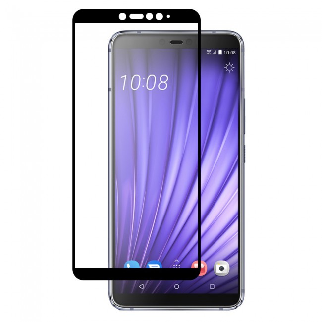HTC U19e Tempered Glass 3D Ultimate Margoun - Black Frame
