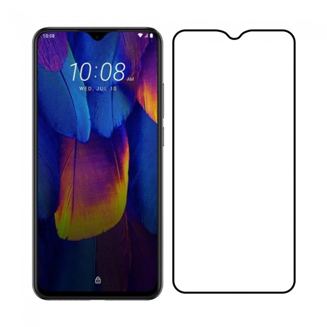 HTC Wildfire X Tempered Glass 3D Grand Shieldz Margoun - Black Frame