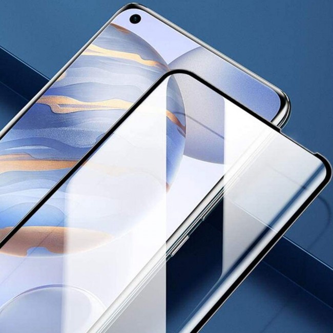 Honor 30S Tempered Glass 3D Ultimate Margoun - Black Frame
