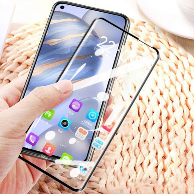 Honor 30S Tempered Glass 3D Ultimate Margoun - Black Frame