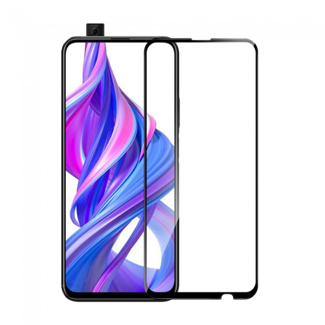 Honor 9X Pro 3D Tempered Glass Grand Shieldz Margoun - Black Frame