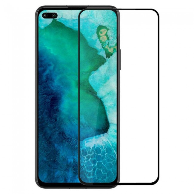 Honor View30 3D-Tempered Glass Grand Shieldz Margoun - Black Frame