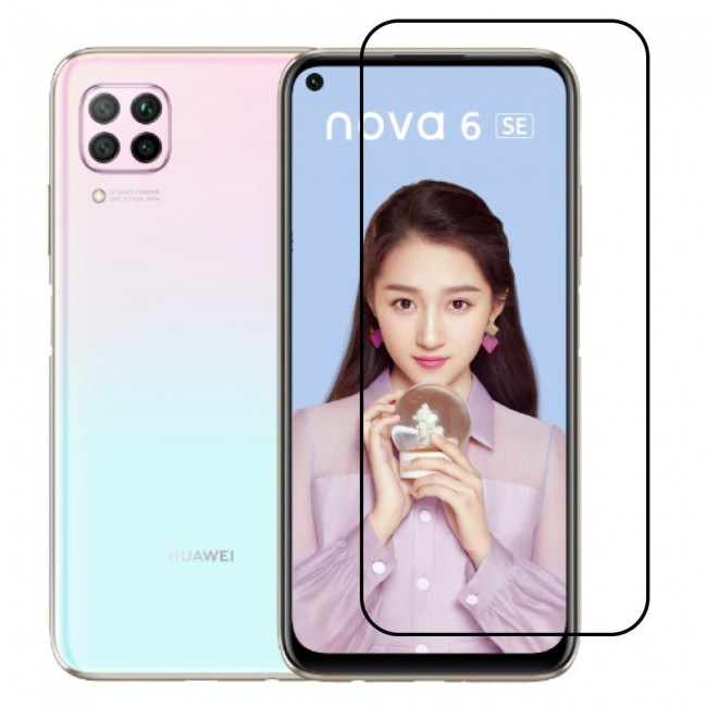 Huawei Nova 6 SE Screen Protector 3D Glass Grand Shieldz by Margoun