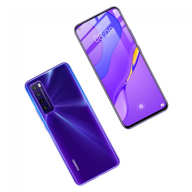Huawei Nova 7 5G Protector 3D Glass 2-Pack Super Shieldz Margoun - Black Frame