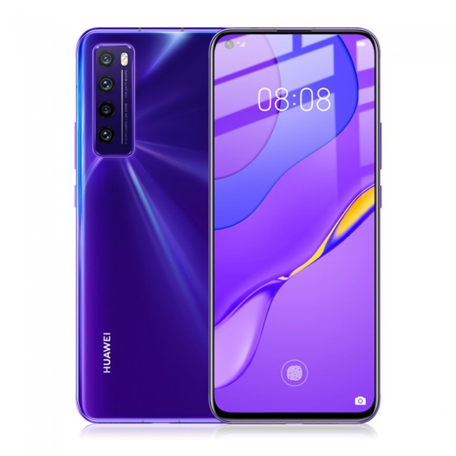 Huawei Nova 7 5G Protector 3D Glass 2-Pack Super Shieldz Margoun - Black Frame