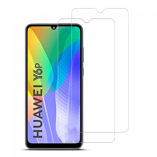 Huawei Y6p Tempered Glass 2Pack Max Shieldz Margoun - Clear