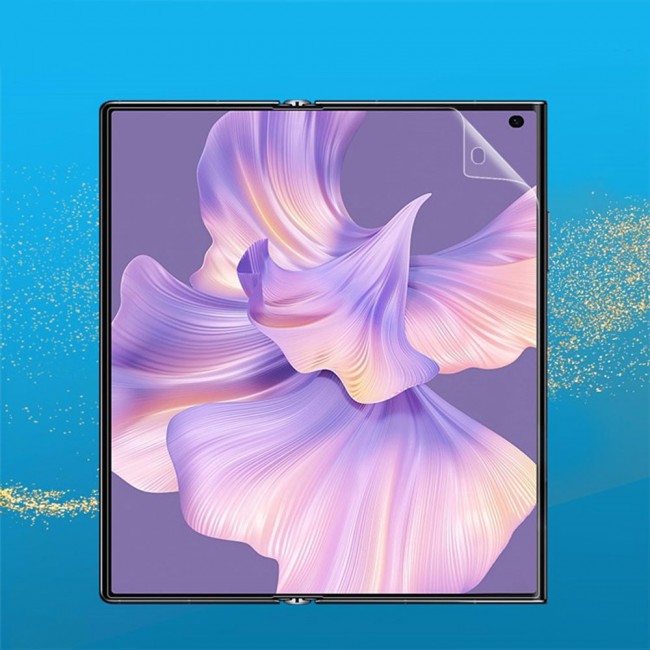 MARGOUN 2 Pack For Huawei Mate Xs 2 Tempered Glass Screen Protector With Easy Installation Tray Anti Scratch Bubble Free