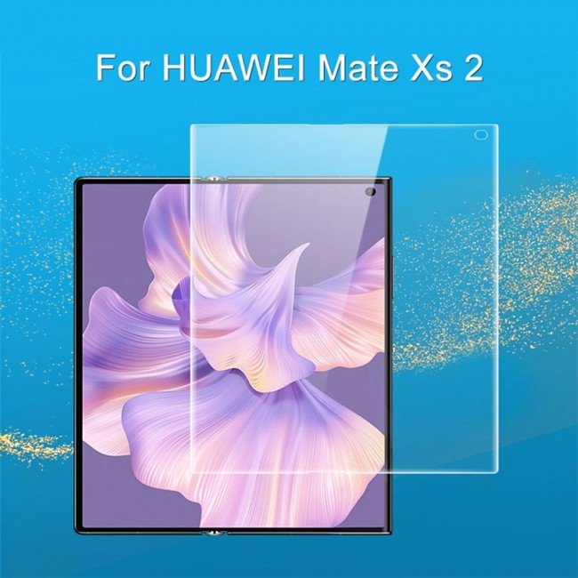 MARGOUN 2 Pack For Huawei Mate Xs 2 Tempered Glass Screen Protector With Easy Installation Tray Anti Scratch Bubble Free