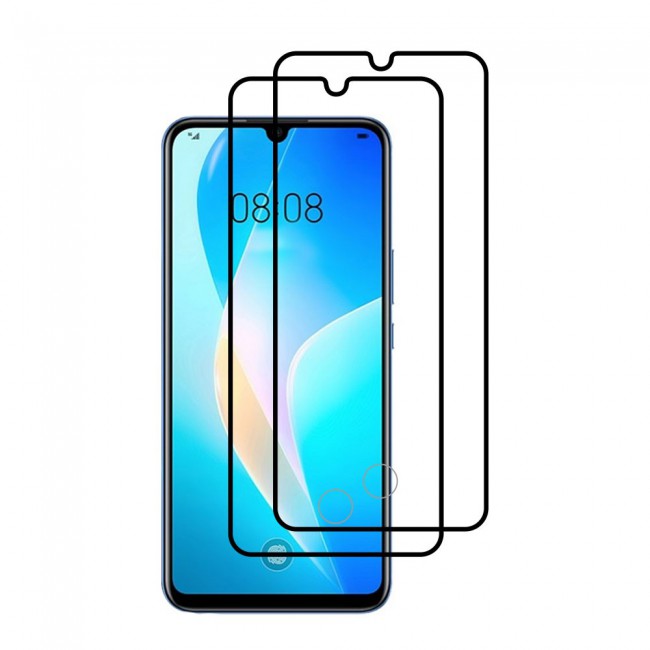 Huawei nova 8 SE 2-Pack Glass 3D Screen Protector Super Shieldz by Margoun - Black Edge