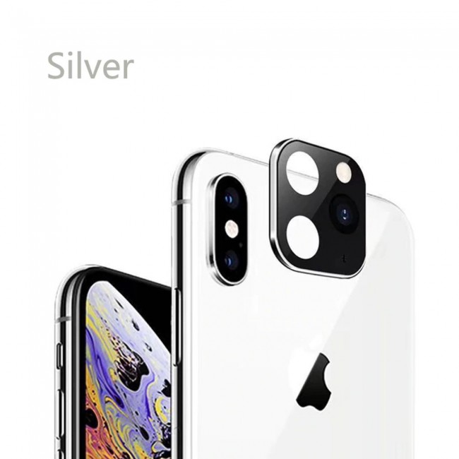 IPhone X Change to iPhone 11 Pro Metal Glass Lens Cover