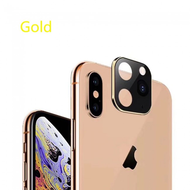 IPhone X Change to iPhone 11 Pro Metal Glass Lens Cover
