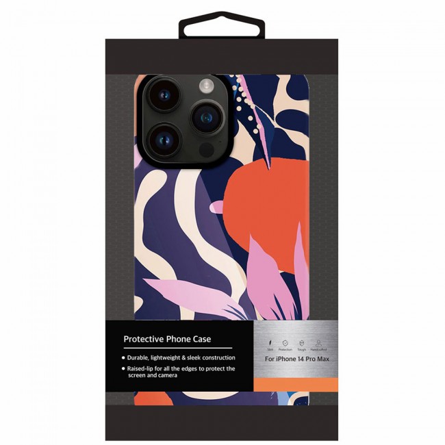 MARGOUN For iPhone 14 Pro Max Case Flower Graphic Hd Patterned Cover - K7