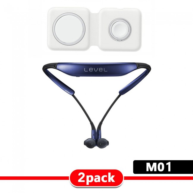 2Pack Level U Bluetooth Headphones with MagSafe Foldable Duo Charger GSMprice