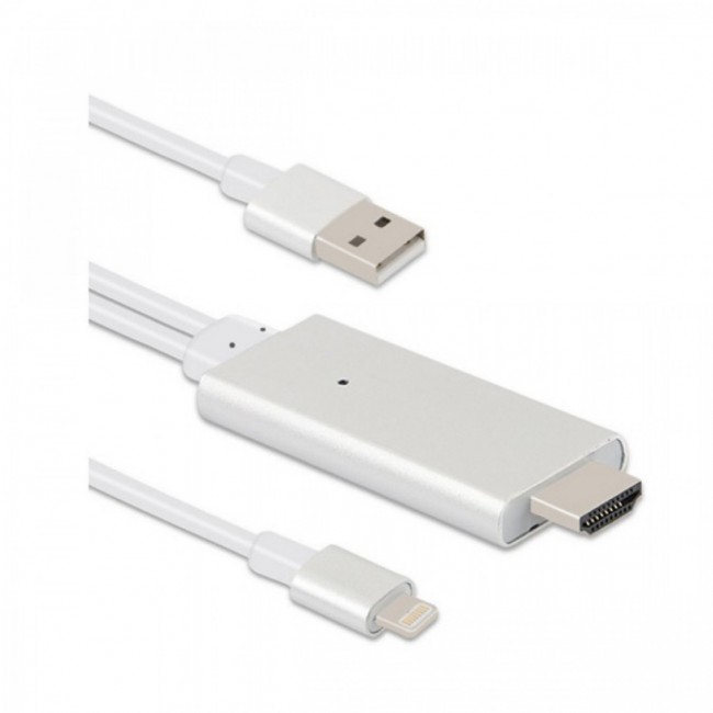 Lightning USB Cable to HDMI Converter 