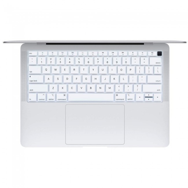 Margoun MacBook Air 13.3 inch A1932 A2179 Keyboard Protector Skin - White