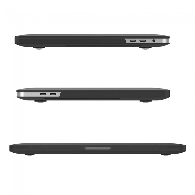Macbook Air 13inch Case Cover and Keyboard Protector Skin Cover – Black