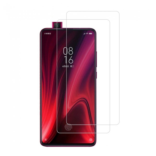 Margoun 2-Pack Max Shieldz Tempered Glass Screen Protector for Xiaomi Mi 9T 