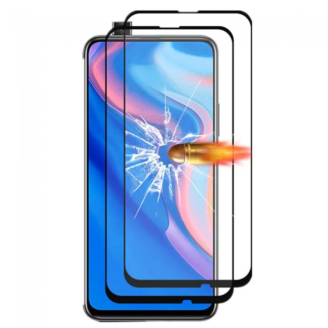 Margoun 2-Pack 3D Tempered Glass Screen Protector for Huawei Y9 Prime 2019