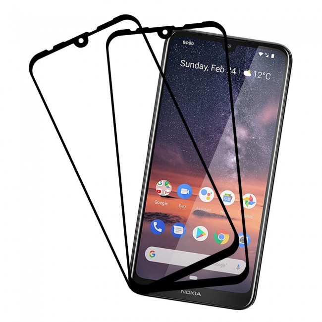 2Pack Margoun 3D Tempered Glass Screen Protector for Nokia 3.2