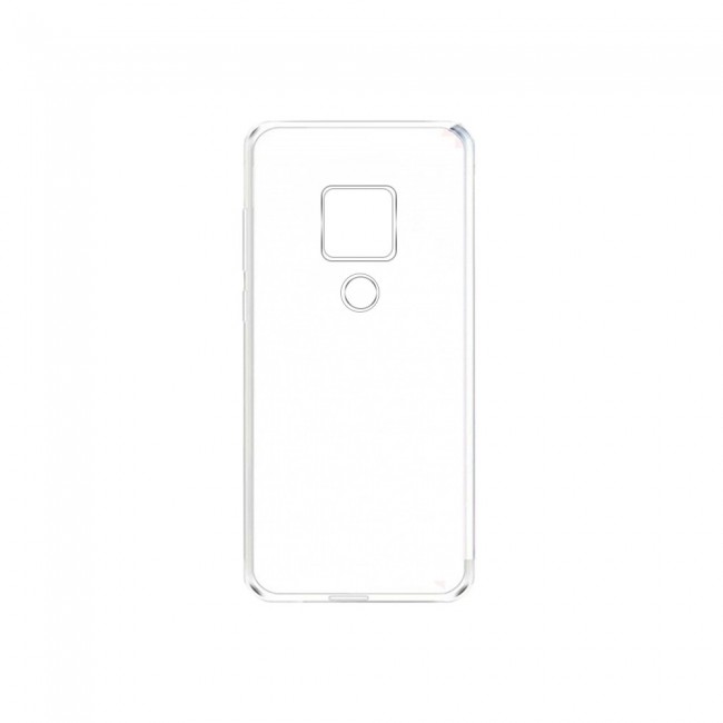 Margoun Glass Screen Protector for Huawei Mate 20 with Clear TPU Case