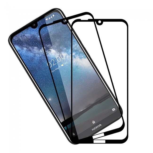 Margoun 2-Pack 3D Tempered Glass Screen Protector for Nokia 2.2