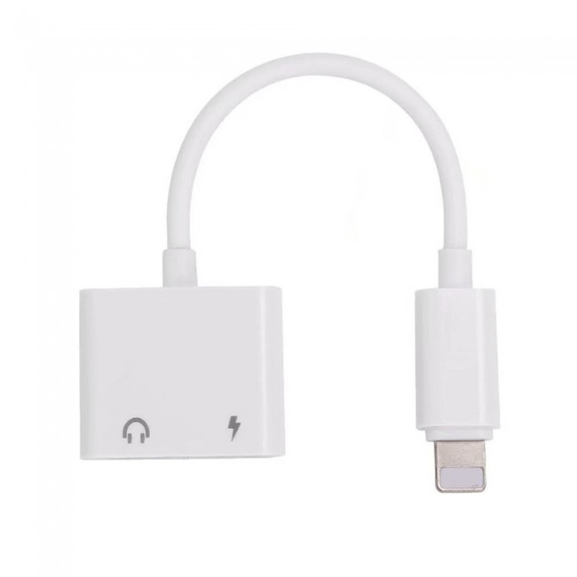 Margoun 2-in-1 Apple iPhone Lightning Port Splitter Adapter