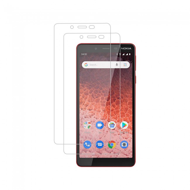 Margoun 2-Pack Tempered Glass Screen Protector for Nokia 1Plus