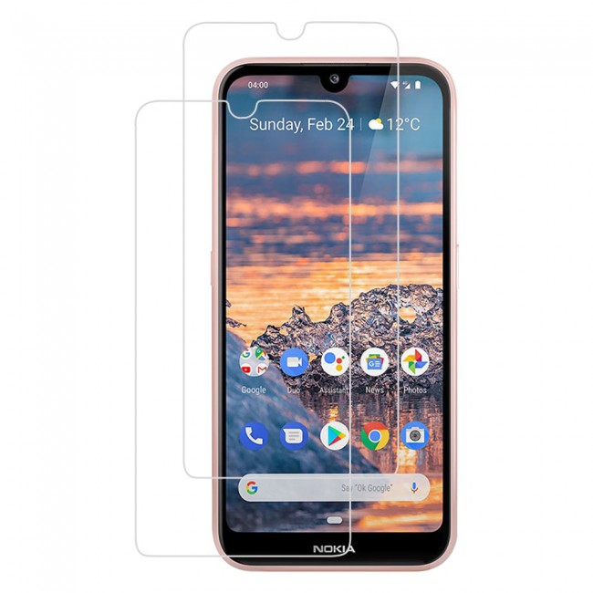 Margoun 2-Pack Tempered Glass Screen Protector for Nokia 4.2