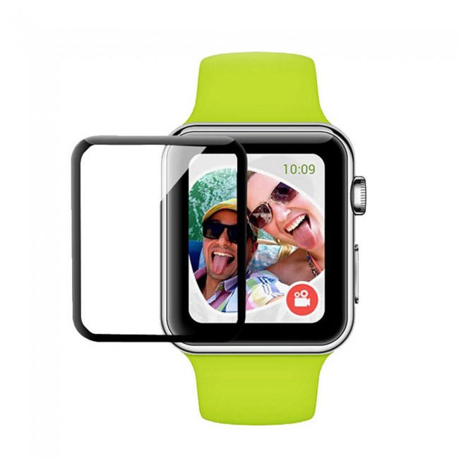 Margoun 3D Curved Glass Screen Protector for Apple Watch Series – 40mm