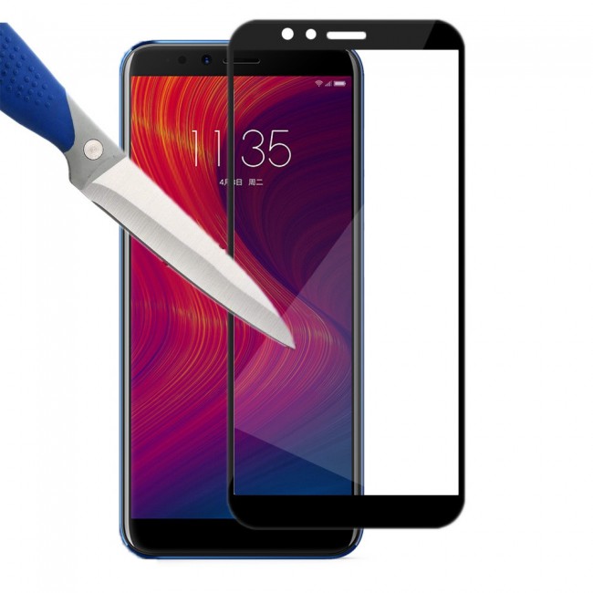 Margoun 3D Curved Tempered Glass Screen Protector for Lenovo K5 Play
