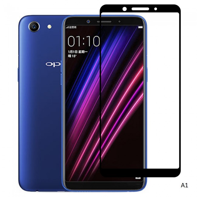 Margoun 3D Curved Tempered Glass Screen Protector for Oppo A1