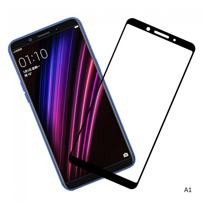 Margoun 3D Curved Tempered Glass Screen Protector for Oppo A1