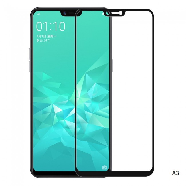 Margoun 3D Curved Tempered Glass Screen Protector for Oppo A3