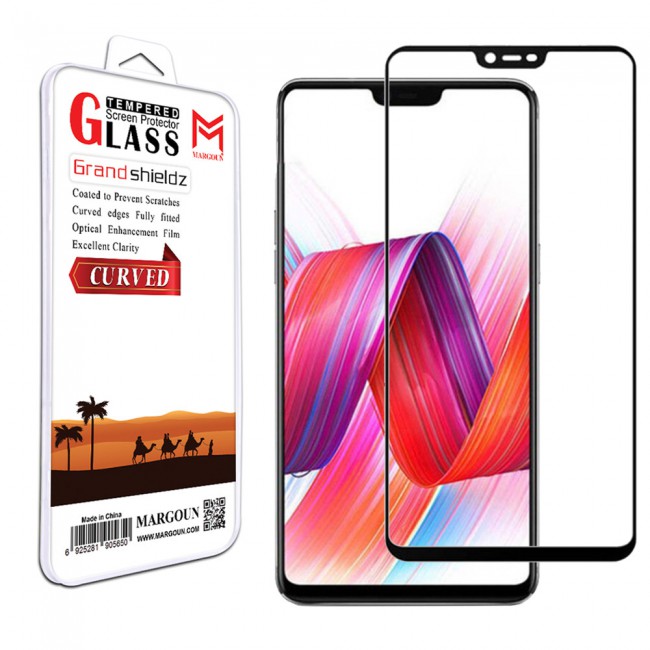 Margoun 3D Curved Tempered Glass Screen Protector for Oppo A5