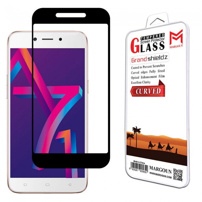 Margoun 3D Curved Tempered Glass Screen Protector for Oppo A71 2018