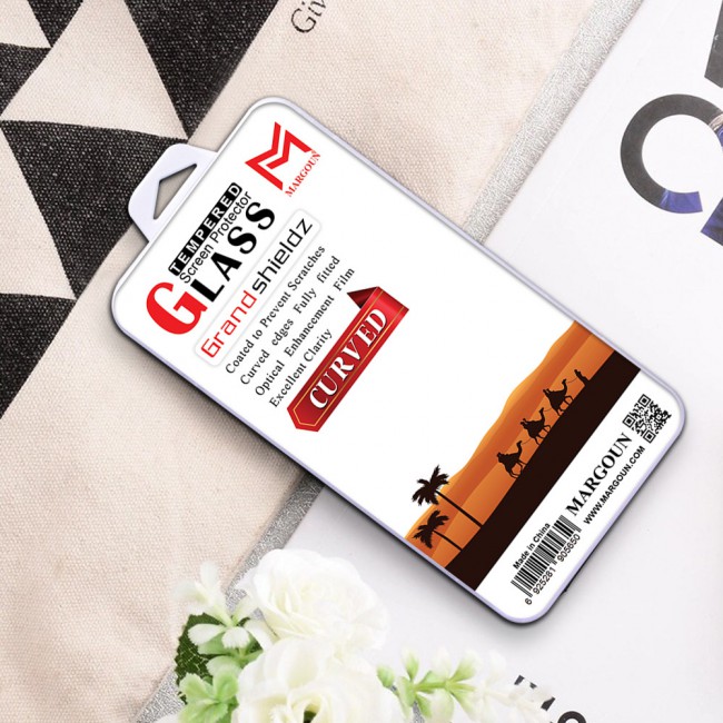 Margoun 3D Curved Tempered Glass Screen Protector for Oppo A71 2018