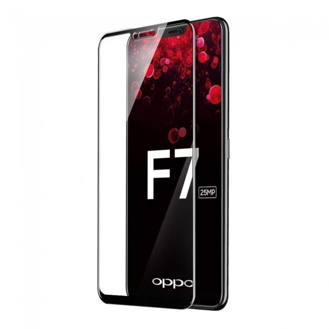 Margoun 3D Curved Tempered Glass Screen Protector for Oppo F7