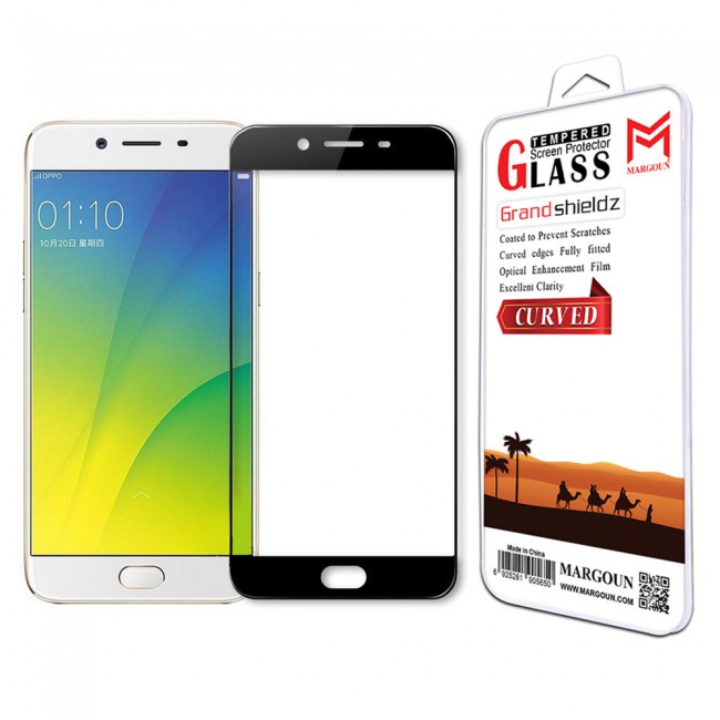 Margoun 3D Curved Tempered Glass Screen Protector for Oppo R9