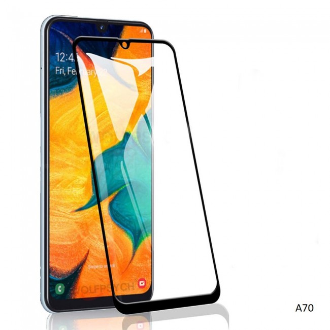 Margoun 3D Curved Tempered Glass Screen Protector for Samsung Galaxy A70 